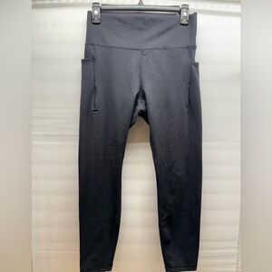 Spyder Black High-Waisted Leggings